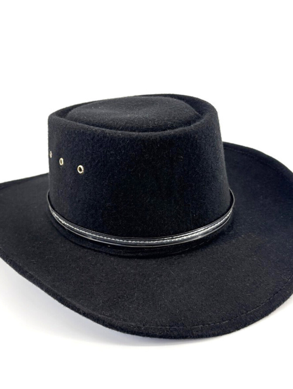 Arlop Hat Gaucho Rodeo Cowboy Black Size 7 1/8